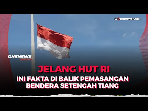 Heboh Bendera Merah Putih Dipasang Setengah Tiang Jelang HUT RI di Tasikmalaya