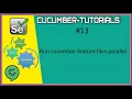 13 Run cucumber feature files parallelly