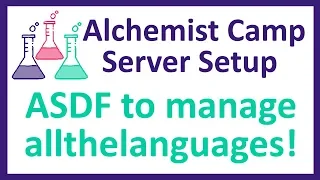 Install and manage language versions with ASDF Node Elixir Ruby