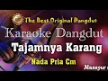 Download Lagu 🔴 KARAOKE TAJAMNYA KARANG NADA PRIA || DANGDUT ORIGINAL MANSYUR S