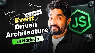 Event Driven Architecture in Node js Event Emitter Explained in Hindi Day