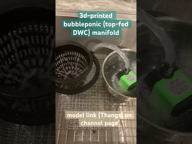 Bubbleponic Feeder Manifold (alpha) video thumbnail