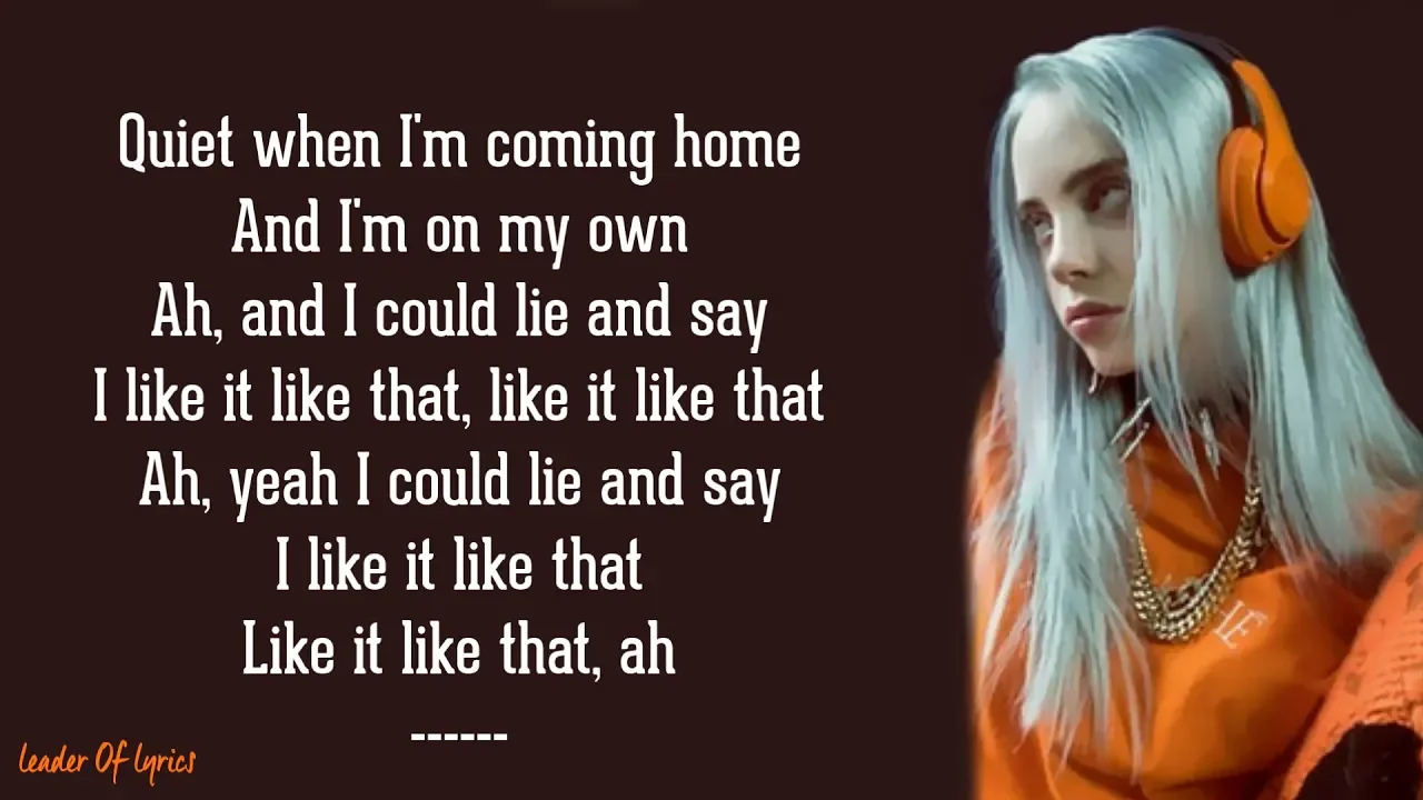 Billie Eilish - when the party's over (Lyrics)