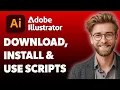 How To Download Install And Use Scripts In Adobe Illustrator For Free 2025 Guide