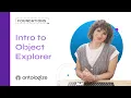 Intro to Object Explorer