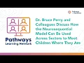 Dr Bruce Perry How the Neurosequential Model Can Be Used to Meet Children Where They Are