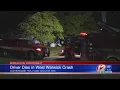 Driver dies in West Warwick crash