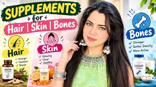 Supplements I Take for Glow Up ✨Skin, Hair, Bones & Overall Health✨