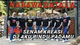 senam kreasi dj aku rindu padamu ku menangis coreo by dvangels