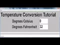 How to Create a Temperature Converter In Java Applet