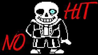 undertale no hit sans