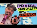 Find a Deal Under 5 Minutes Using Deal Sauce Step-by-Step