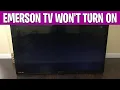 Emerson TV Won t Turn On Try These Fixes First Black Screen No Power