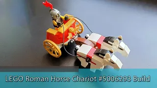 LEGO BUILD VIDEO - Roman Horse Chariot (#5006293)