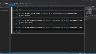 Advanced Tabbed Web Browser in vb net 2020 Edition