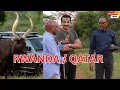 Lagu President Kagame overhandigt Inyambo-koeien aan de emir van Qatar