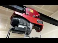 Harbor freight electric hoist and gantry