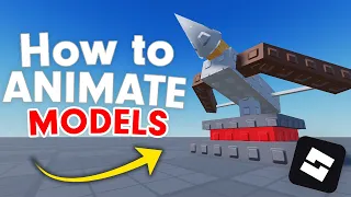 How To ANIMATE MODELS in Roblox Studio In 5 Minutes