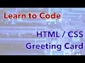 Learn to Code - HTML and CSS