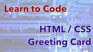 Learn to Code - HTML and CSS