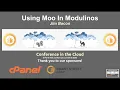 Jim Bacon - Using Moo In Modulinos