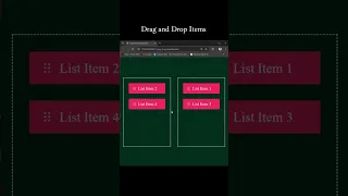 Create drag and drop project website using html CSS and JS JavaScript Projects