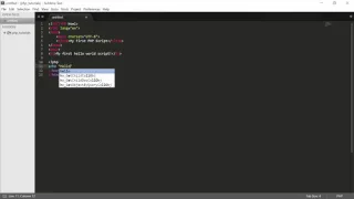 PHP Tutorial - Hello World Program