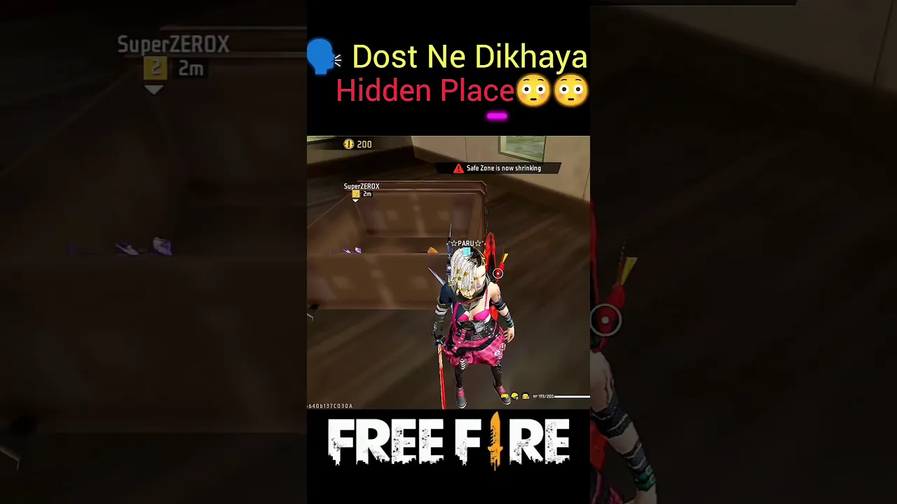 Enemy Never Find You 🔥 #ffhiddenplace #ffu #ffnewtricks #shortsfeed