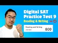 Solved Live Digital SAT Reading Writing Practice Test 9