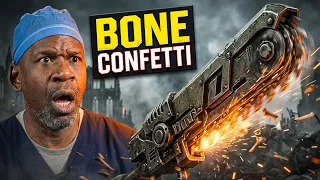 SURGEON REACTS: WARHAMMER 40K MELEE WEAPONS WOULD BUTCHER YOU | Dr Chris Raynor