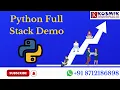 Python Full stack Course Demo Python Full stack Training in Hyderabad Python Full Stack
