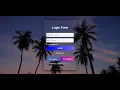 How to create Transparent Login Form with Source Code