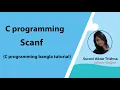 Scanf in C Bangla Tutorial Chapter 5 HSC ICT Part - 3