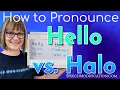 Download Lagu How to Pronounce Hello and Halo