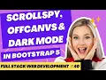 SCROLLSPY OFFCANVAS DARK MODE IN BOOTSTRAP 5