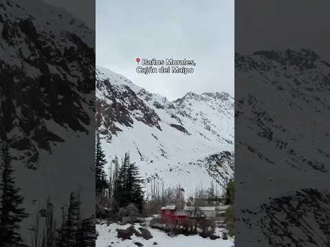 A veces no necesitas irte tan lejos para sentir que te fuiste a otro mundo ❄️