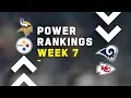 Week 7 Power Rankings
