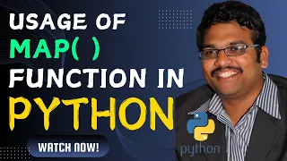 USAGE OF MAP FUNCTION IN PYTHON - PYTHON PROGRAMMING
