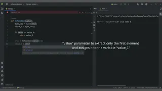 Python Reflection Value Implementation PyCharm