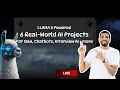 From Scratch to Smart Build Your Own AI Chat Assistants with LLaMA 3 6 Real-World Projects Inside