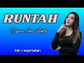 Download Lagu RUNTAH - Difarina Indra Adella  ||lirik + terjemahan || Panon coklat kopi susu