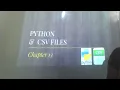 12th Computer Science Ln 13-Part 1 Python CSV File