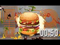 50 Seconds Timer Bomb BURGER