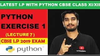 Python FAQ s Exercise 1 CBSE Information Practices with Python Class