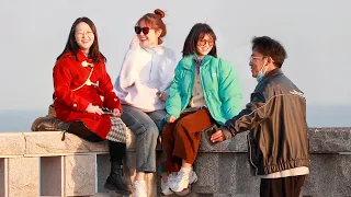 Girl Being Called Younger Sister by a Man | Prank “不客气哥哥”突然被男生叫妹妹，女生的反应太社牛了