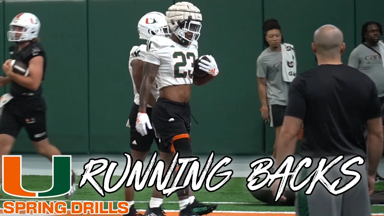 Running Backs in Spring Drills | TreVonte' Citizen Working Towards Debut After 2 Years of Injuries