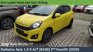 Download Daihatsu Ayla 1.0 X A/T [B100] 2nd Facelift (2020) review - Indonesia MP3