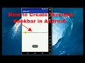 How to Create Terminal Seekbar in Android