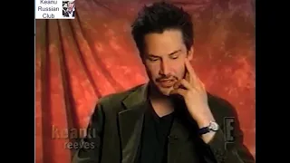 2000 Keanu Reeves and Brooke Langton about a big kissing scene The Replacements