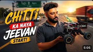 Chitti’s First Highway Run 😱 | #Chitti #HighwayRun #RCCar #RCMonster #pets